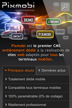 Site mobile pixmobi